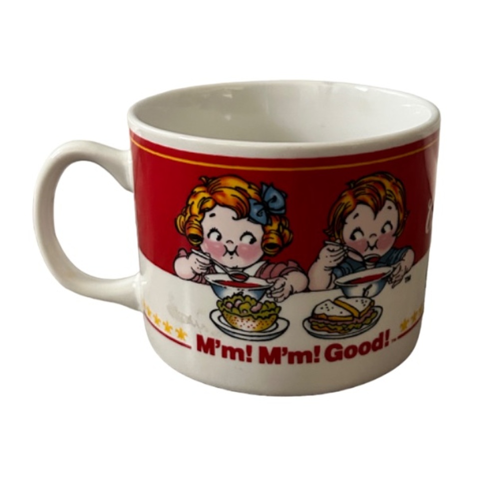 Campbell’s Soup Kids Mug 2001 M'm! M'm! Good! Gibson Porcelain Cup Vintage - Picture 3 of 6